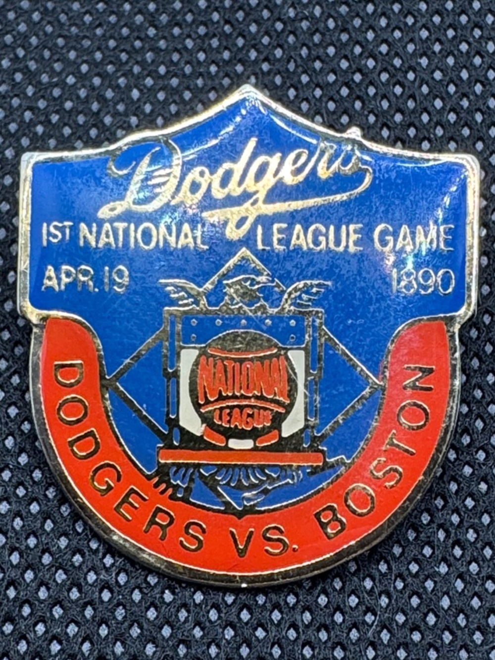 1990 Dodgers vs. Boston 100th Anniversary Pin Series #2 of 6